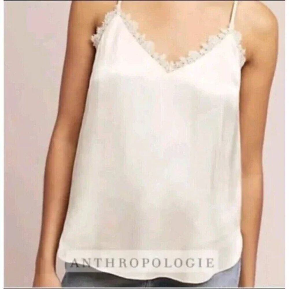 Anthropologie Floreat Lace Camisole Tank Top Small